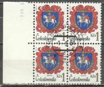 2637 čtyřblok ● - 1984